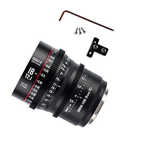 Lente cine manual T2.1 18 mm para cámaras EF - Fernando Cortés Lente cine manual T2.1 18 mm para cámaras EF - Fernando Cortés