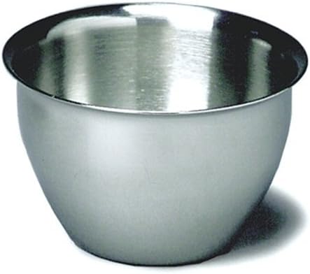 Graham-Field Iodine Cup, Small Size, 6 Oz Capacity, Medical Stainless Steel with Seamless Construction Basin, 3 1/4" Width x 2" Depth, 3239