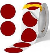 Amazon | Aokeea カラーラベル 丸型 50mm 丸シール500枚入