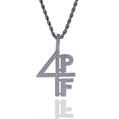 Collier 4pf personnalisé hip hop le cadeau idéal pour les passionnés de culture urbaine