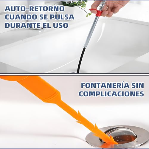 Limpiadores Para Baño, Tools destapar caños Marca AMZYYDS (2)