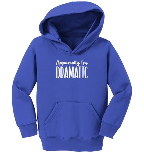 Haase Unlimited Apparently I'm Dramatic Toddler/Youth Fleece Hoodie2