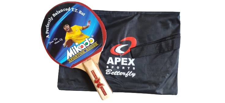 Apex Mikado Table Tennis Racket with Carrying Case, Professional Ping Pong Paddle-picture-27