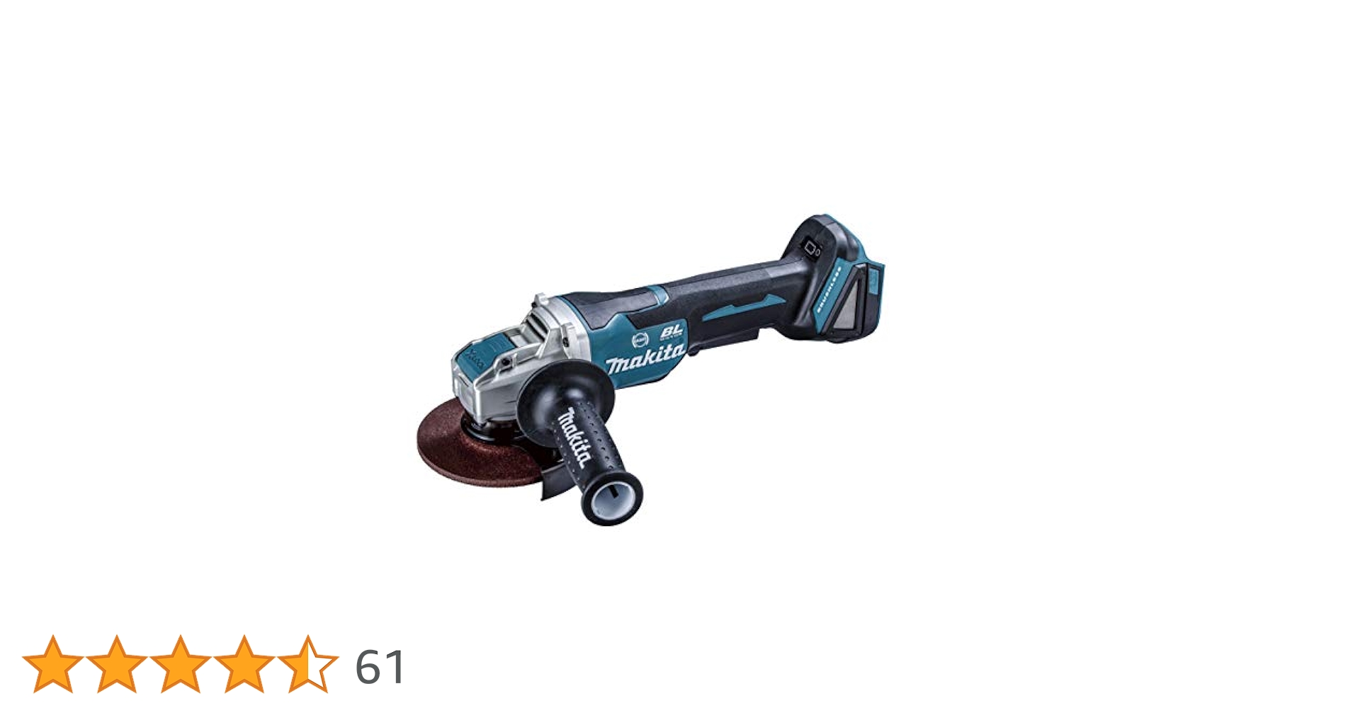 新品マキタ　充電式ディスクグラインダー　125mm Amazon | マキタ(Makita) 125ミリ充電式ディスクグラインダ
