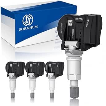 Sorghum Tire Pressure Monitoring System - Pre-Programmed TPMS Sensors
