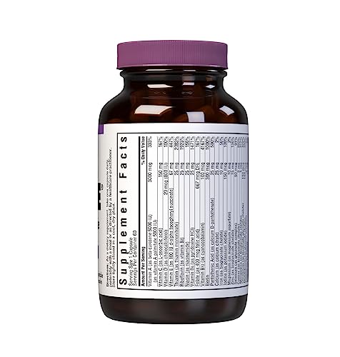 Bluebonnet Nutrition Multi One (With Iron) Vegetable Capsules, Complete Full Spectrum Multiple Vitamin Supplement, B Vitamins, Gluten Free, Milk Free, Kosher, 60 Vegetable Capsules, 2 Month Supply #TOP1