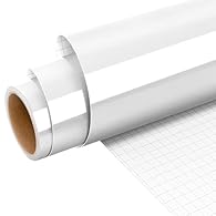 Versatile & Vibrant: 12" x 6ft glossy permanent vinyl, ideal for DIY crafts, home decor, and party decorations on surfaces like glass, metal, plastic, wood, and ceramics. Easy to Cut & Weed: Compatible with all craft cutters, Permanent Adhesive Vinyl...