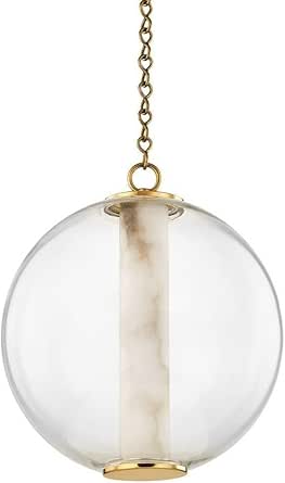 Pietra - 14W 1 LED Pendant-18 Inches Tall and 16 Inches Wide