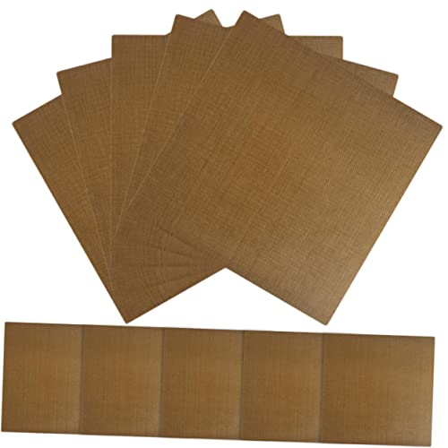 Healeved 10pcs Insulated Perm Stick Hair Straightener Iron Sticker Flat Iron Protector Heat Press Hair Curler Straightening Decal