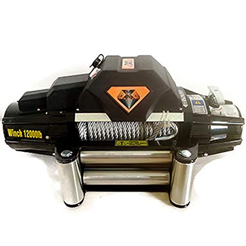 Guincho 13000lbs Bull Vortex com controle Remoto Sem Fio (preto)