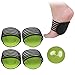 2 Pairs Compression Fasciitis Cushioned Arch Support Sleeves, Foot Relief Cushions for Plantar Fasciitis, Fallen Arches, Heel Spurs, Achy Feet Problems for Men and Women (Thicken)