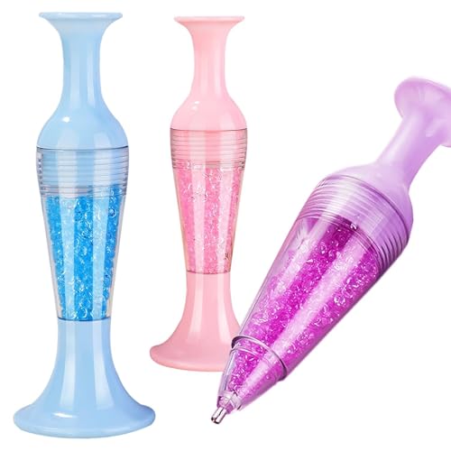 BAOENALNAT 3 PCS Diamond Art Pens Diamond Painting Pens Tools Flower Pot Shaped Point Drill Pen Bead Dot Tools Art Accessories DIY mobile phone Kits and Nail Accessories