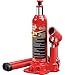 BIG RED T90203B Torin Hydraulic Welded Bottle Jack, 2 Ton (4,000 lb) Capacity, Red