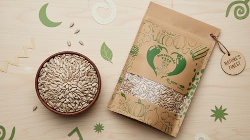 Image of Parshutara Farm Sunflower Seeds 200g | 100% Natural & Raw Surajmukhi Beej | High Protein & Fiber | Healthy Snack for Eating & Roasting