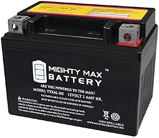 Mighty Max Battery YTX4L-BS Replacement for Coolster 110CC GK-6110A Brand Product