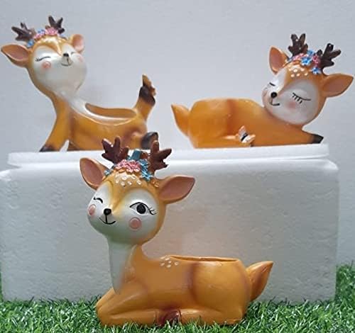 See full amazon price history chart for CRAFTIFY Small Size (3) Three Premium Deer Shape Stylish polyresin Pot (Best for Indoor Decorative Piece, Artificial Plants, Succulent/Small Plants) (Without Plant) (12.4 x 13.1 cm) CRAFTIFY Small Size (3) Three Premium Deer Shape Stylish polyresin Pot (Best for Indoor Decorative Piece, Artificial Plants, Succulent/Small Plants) (Without Plant) (12.4 x 13.1 cm) (B0D7RX6Z3W) Amazon Price History, Amazon Price Tracker