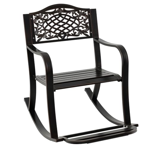 Giantex Cast Aluminum Rocker