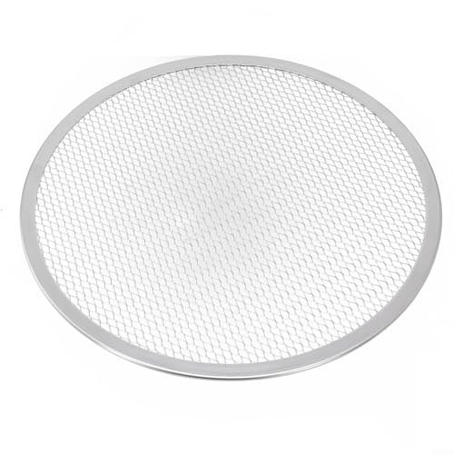 Pizza Stone Aluminum Net Plate, Smooth and Fine, Long Lifespan 11 inch (12 inch)