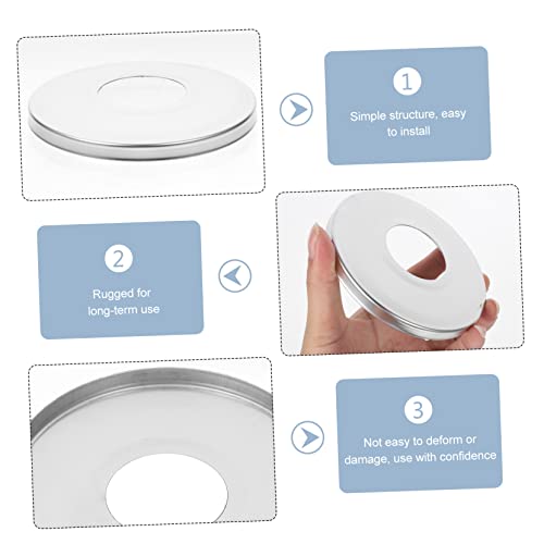 Cubiertas de Barandal para Escaleras de Piscina 2 Piezas miniatura 6