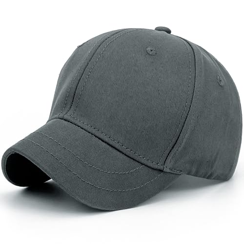 Gorra de béisbol con visera corta y diseño estructurado miniatura 1