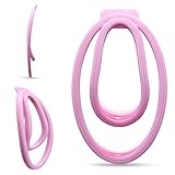 AMZII Fufu Clip Chastity Cage Male Peniskäfig,Keuschheitskäfig Herren Nachahmung Weiblich Trainer Hodensack Penisring Cockring,Keuschheitsgürtel für Herren Gay,SM Penis Käfig Cock Cage (Rosa，L)