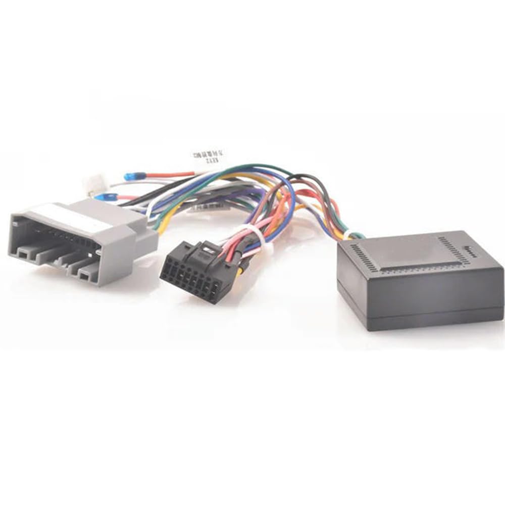 Oulesh Arnés Cableado para Chrysler 300/300C, para Jeep Cherokee Commander Compass Grand, para Android 16pin arnés de cableado de Radio de Coche