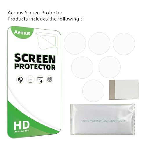 Aemus Screen Protector Compatible for Amazfit Active Max Smart Watch 1.5" by Aemus - Used condition - Image 8