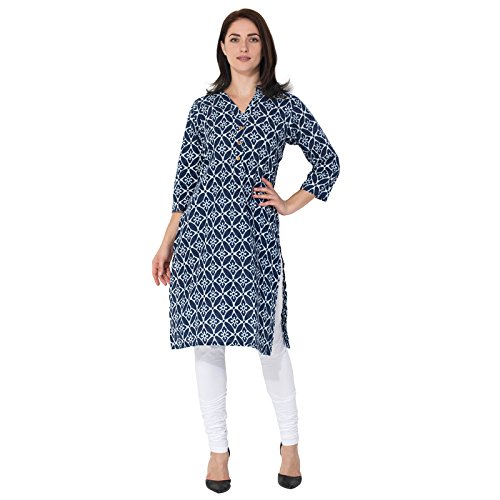 indigo blue kurtis