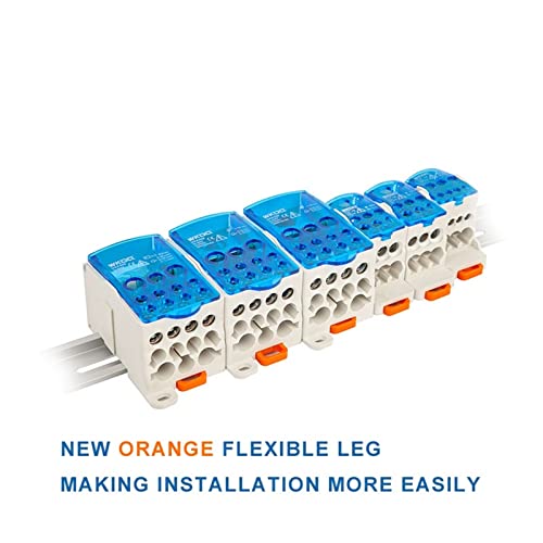 UKK400A connecteur electrique universel et boite distribution rail Din