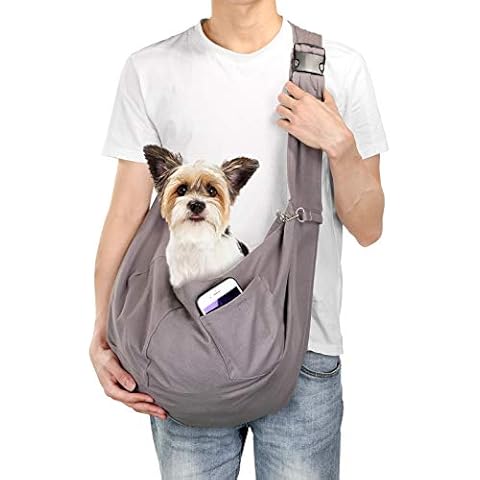 OWNPETS Pet Sling Carrier, Pet Sling Carrier Bag Safe,Fit 10~15lb Cats&Dogs, Comfortable, Adjustable, Perfect for Daily Walk, Outdoor Activity and Weekend Adventure Cover