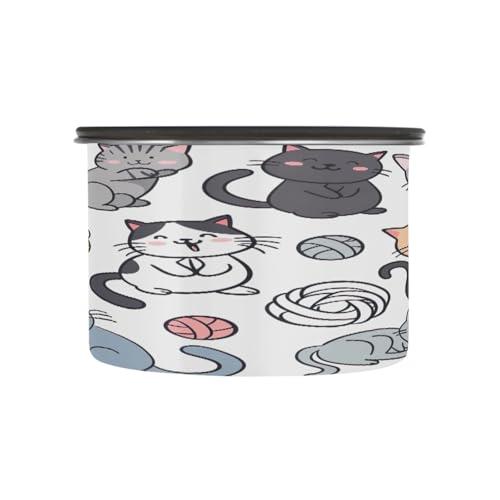 Contenedor al vacío para café Qilmy acero inoxidable 17oz