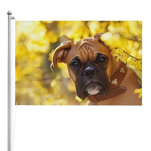 Impression double face drapeau rigolo pour décoration de jardin 1,2m