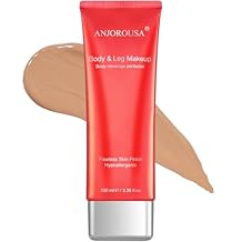 Body Coverage Perfector - Tattoo Cover Up Makeup,Body Foundation,Waterproof No Transfer Leg & Body Makeup Warm
