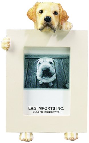 Yellow Labrador Retriever 2.5'' x 3.5'' Photo Frame