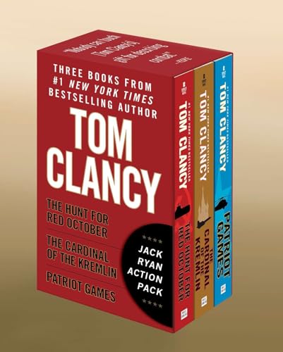 Tom Clancy's Jack Ryan Action Pack: The Hunt for Red October/The Cardinal of the Kremlin/Patriot Games