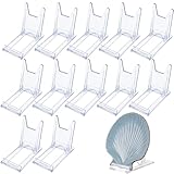 ✔ Support à assiettes réglable : Le support est réglable, vous permettant d'ajuster la distance entre les supports grâce aux fentes. Cette conception facilite le rangement de vos affaires. De plus, le présentoir livre est transparent et inclinable, offrant une vue optimale et une meilleure lisibilité des informations.