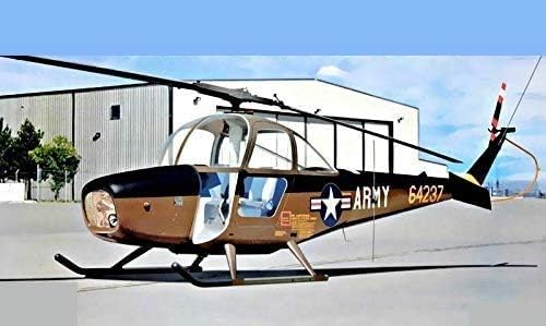 Amodel 72366-1/72 Helicopter Cessna YH-41 Seneca, Scale Plastic Model kit