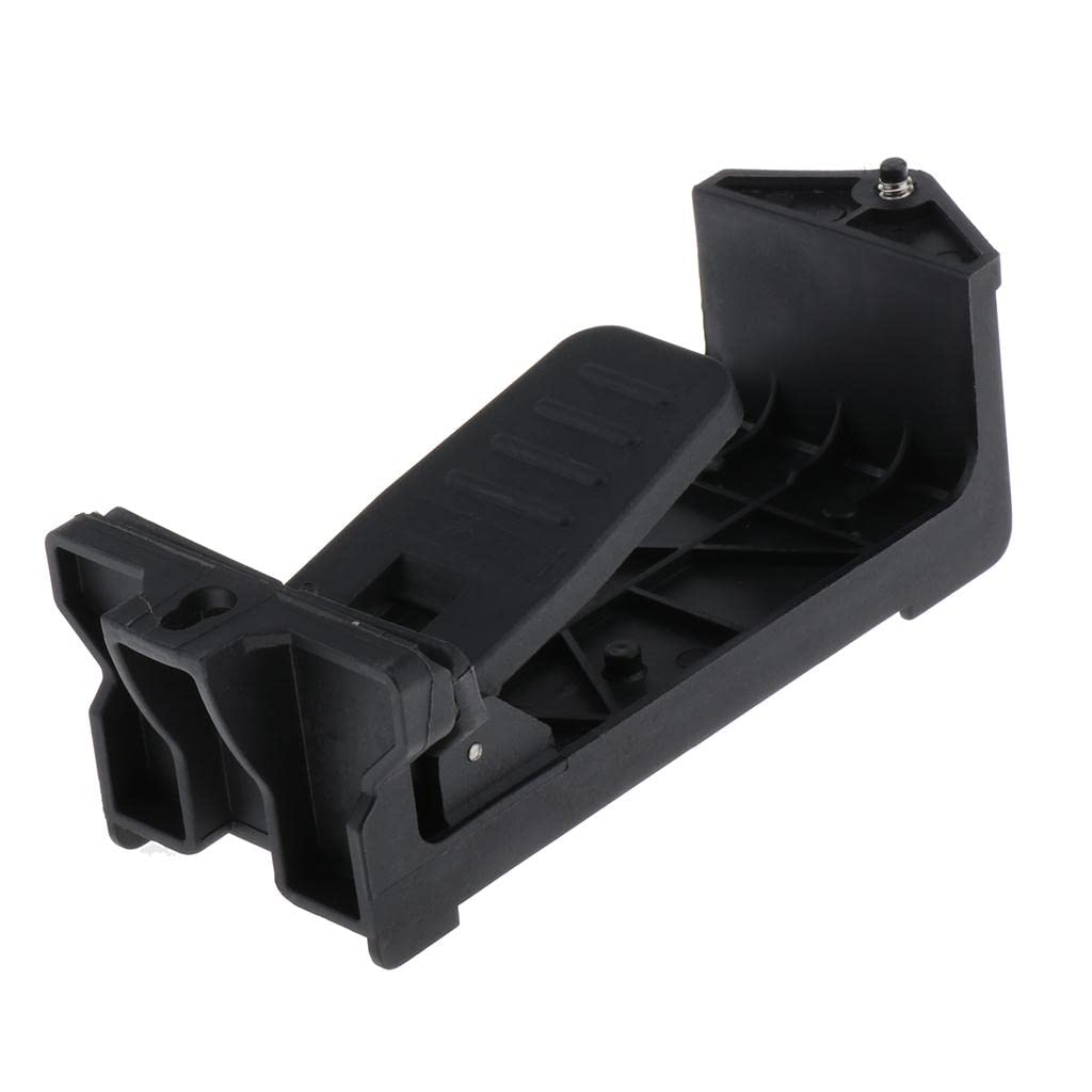 1 adaptador de soporte de nivel láser con clip magnético para colgar en el techo, color negro, no 1