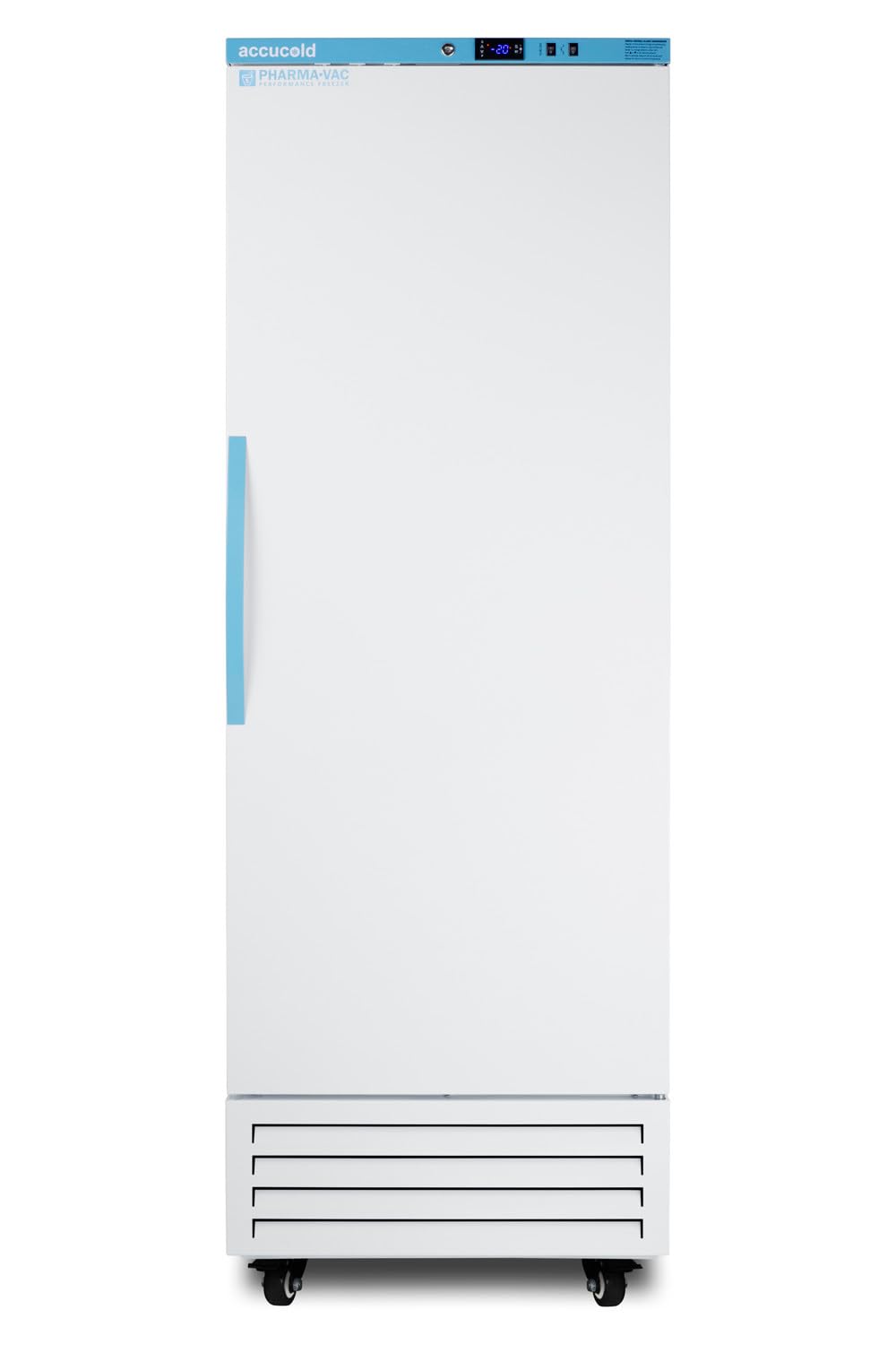 Accucold AFS17PV Medical Pharmacy 14.83 Cu. Ft. Upright Vaccine All-Freezer, -30°C to -10°C, +/-1ºC Variation, High/low Temperature Alarm (Right Hand Door)