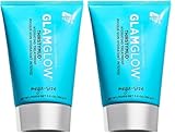Glamglow THIRSTYMUD Hydrating Treatment Face Mask | Strengthens Skin Barrier, 24H Hydration + Soothes Skin with Hyaluronic Acid, Full Size Set, 3.5 Ounce