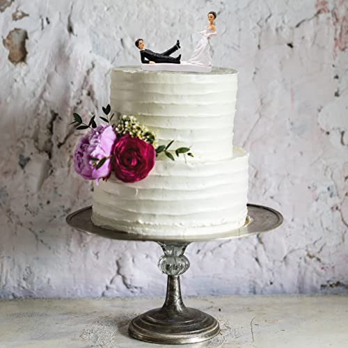 Topper per Torta con Statuine Sposi, Decorazione
