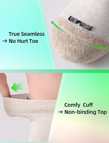 Soft Bamboo Viscose Compression Socks for Women Men 18-25mmHg - Knee High Support for Daily, Flying, Travel, Nurses - 3
