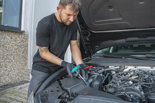 wolfcraft T-Hand Screwdriver with Bit Socket I 1235000 I for Optimal Force Transmission