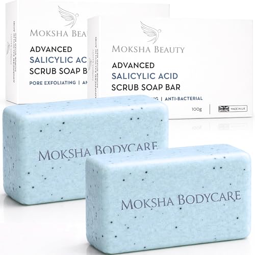 Lot de 2 savons acide salicylique haute efficacité peaux à imperfections
