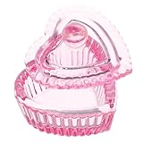 Multifonctionnel : ce gobelet en forme de cœur sert à la fois de nettoyant pour pinceaux et de pot de dissolvant pour vernis à ongles. il est également pratique pour les flacons de liquide pour les ongles et les produits de manucure
