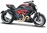 Collection 1:18 pour Ducati pour Diavel Carbon, modèle réduit moulé sous pression, jouet de loisir, cadeau pour moto tout-terrain