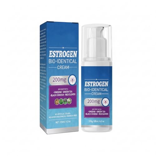 Estrogen Cream For Women, Menopause Relief Cream To Enhance Internal & External Balance, 100ml Cream For Dryness & Hormonal Support, Natural Oestrogen Cream For Middle-Aged Women