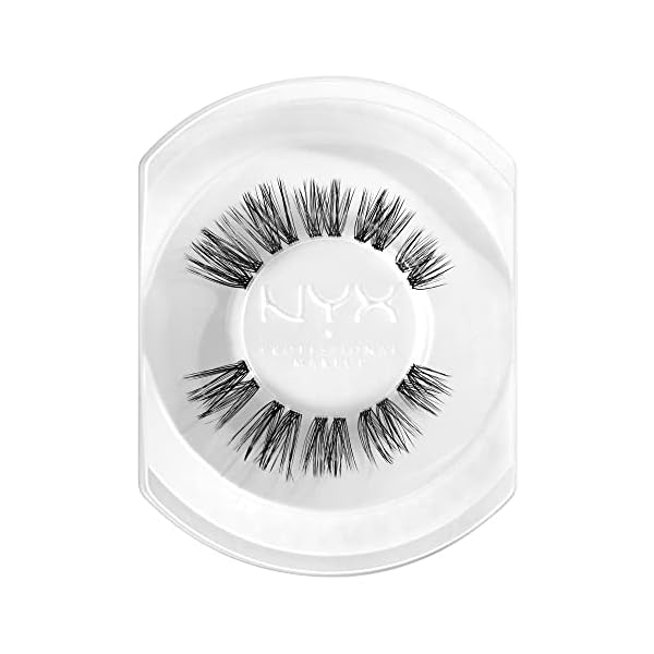 NYX Professional Makeup Falsche Wimpern, Langlebig, 12 Stunden Tragezeit, Unsichtbare Bänder, Bis zu 15-mal… – Bild 12