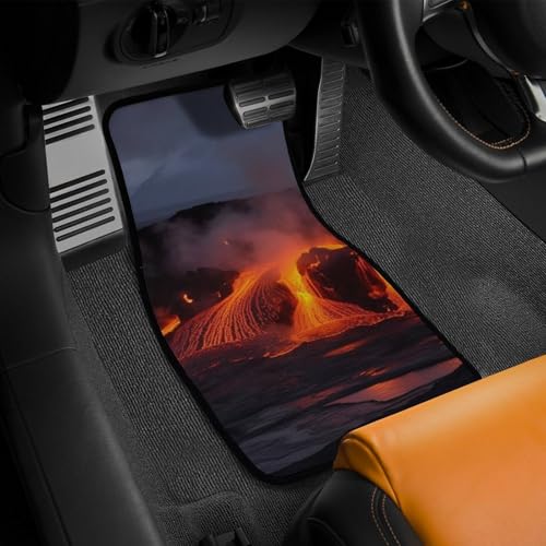 Tapis de sol de voiture imprimé toutes saisons Kilauea protégeant l'habitacle familial - 7