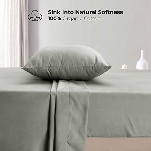 Enviohome Gots Certified Organic Cotton Sheet Set - 4 Piece - Natural, King #TOP7